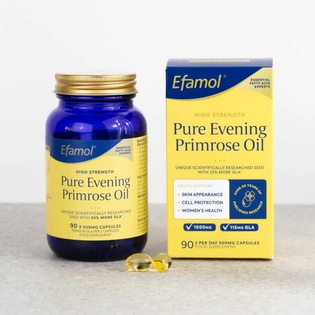 Pure Evening Primrose, 500 mg, 90 capsule moi, Efamol 756404