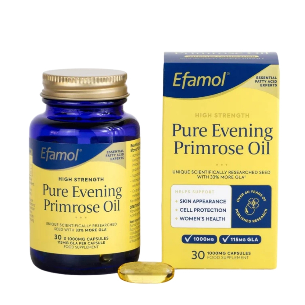 Pure Evening Primrose, 1000 mg, 30 capsule moi, Efamol