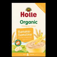 Cereale Eco cu banane si gris, +6 luni, 250 g, Holle Baby Food
