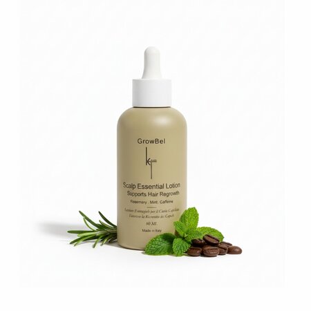 Lotiune tonica pentru scalp GrowBell Trichology, 80 ml, KT Milano 756425