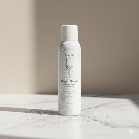 Mousse leave-in pentru detoxifiere fara clatire GrowBell Trichology, 150 ml, KT Milano 756434