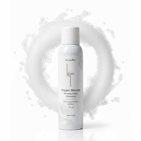 Mousse leave-in pentru detoxifiere fara clatire GrowBell Trichology, 150 ml, KT Milano 756435