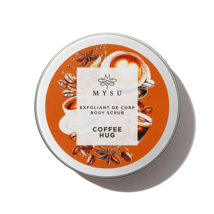Exfoliant pentru corp Coffee Hug, 185 ml, Mysu