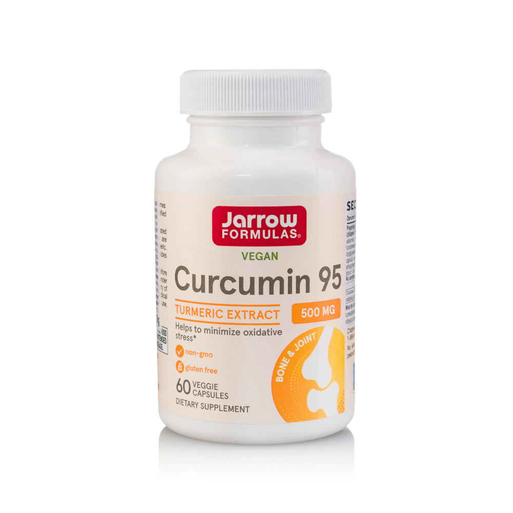 Curcumin 95, 500mg, 60 capsule vegetale, Jarrow Formulas