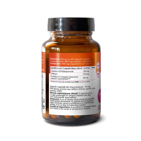 Lipozomal Coenzyma Q10, 60 capsule, Hypernatura 756506