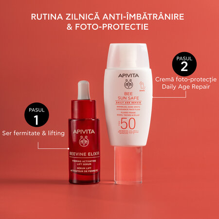 Fluid reparator SPF50 Daily Age Repair, 50 ml, Apivita 756497