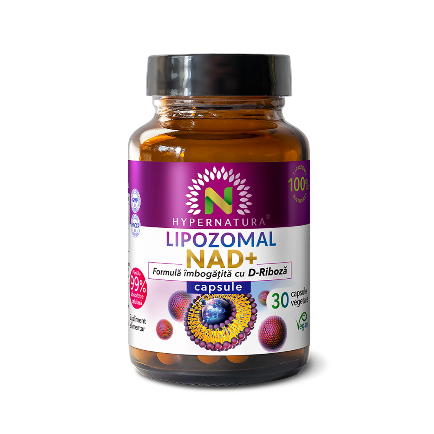 Lipozomal NAD+, 30 capsule, Hypernatura