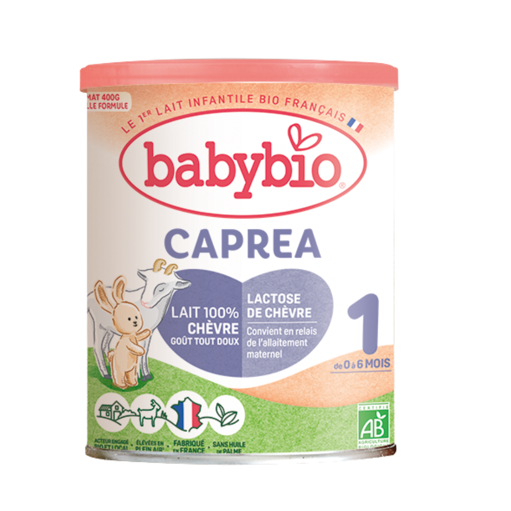 Formula 1 Lapte de capra Bio, + 0 luni, 400 g, BabyBio