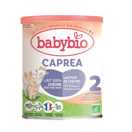 Formula 2 lapte de capra Bio, 400 g, BabyBio