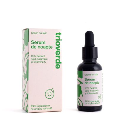 Serum de noapte, 30 ml, Trio Verde