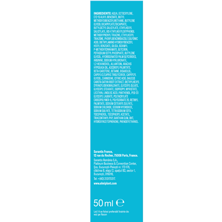 Crema protectie solara pentru fata cu SPF 50+, 50 ml, Elmiplant 779886