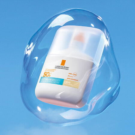 Serum solar cu SPF 50+ Anthelios UVAir, nuanta deschisa natural, 50 ml, La Roche-Posay 756637