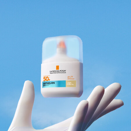 Serum solar cu SPF 50+ Anthelios UVAir, nuanta deschisa natural, 50 ml, La Roche-Posay 756638