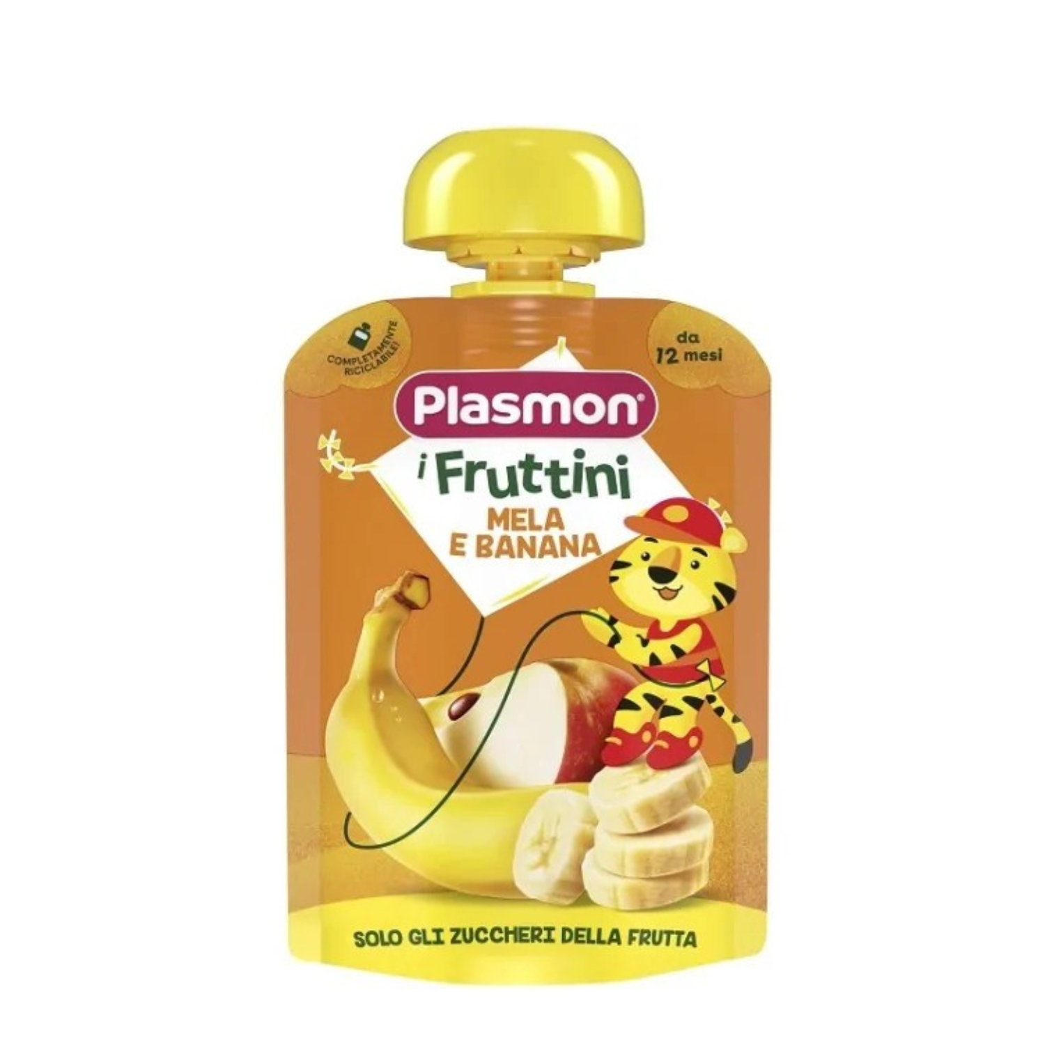 Piure de mar si banana, 12 luni+, 130 g, Plasmon