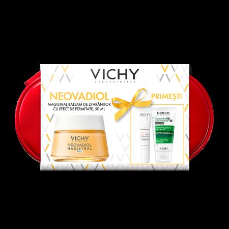 Trusa cu Balsam de zi hranitor cu efect de efermitate Neovadiol Magistral, Vichy