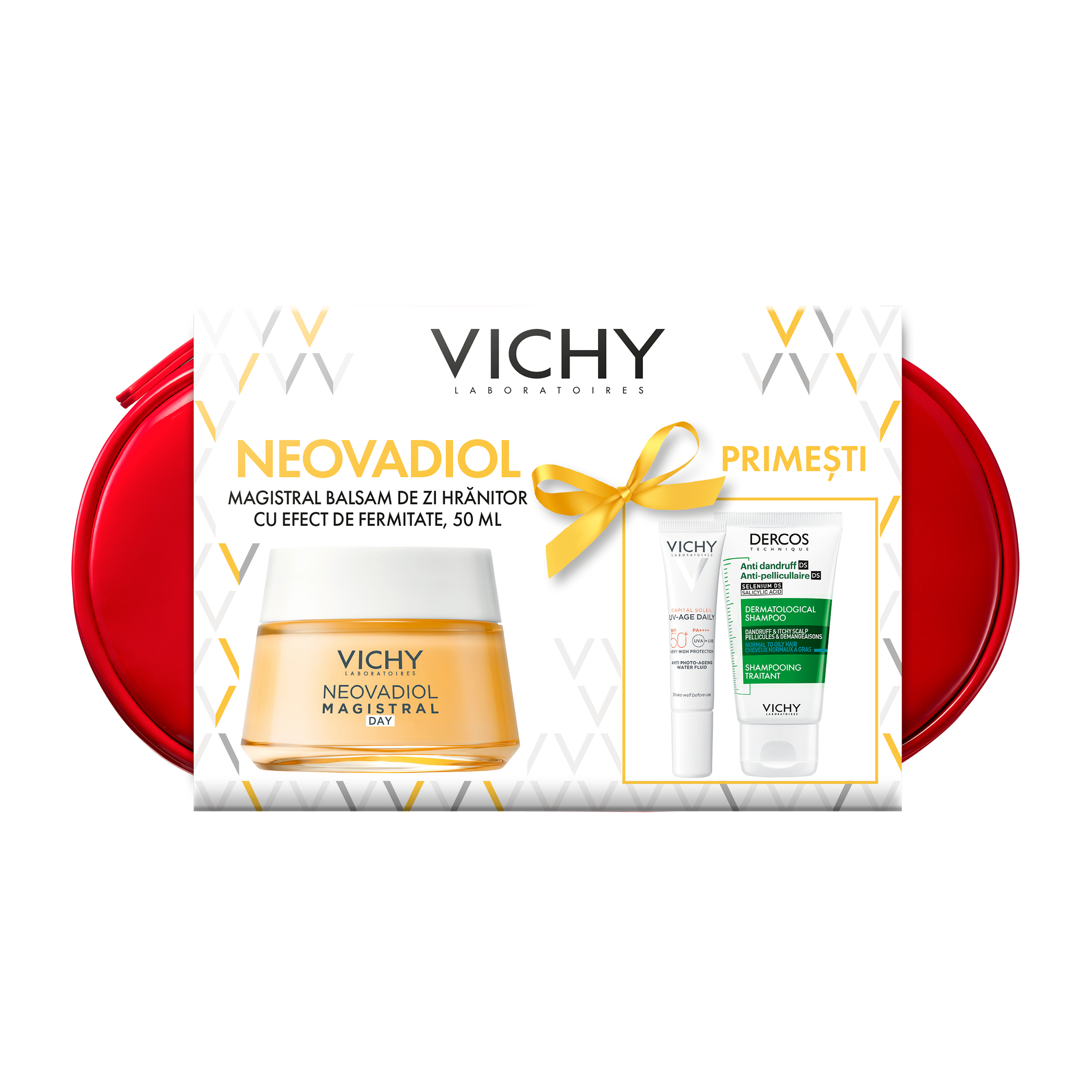 Trusa cu Balsam de zi hranitor cu efect de efermitate Neovadiol Magistral, Set, Vichy