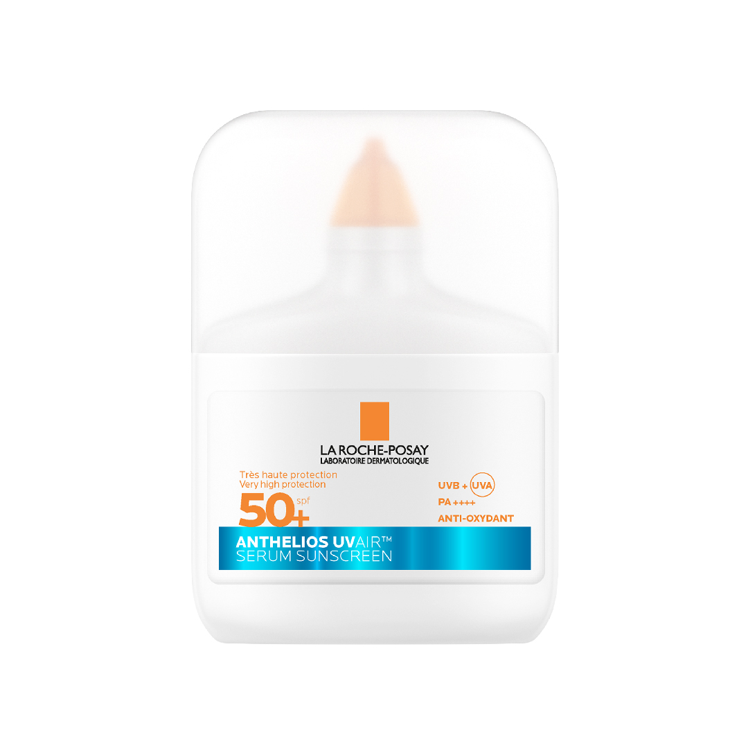 Serum de fata cu protectie solara SPF 50+ Anthelios UVAir, 50 ml, La Roche-Posay