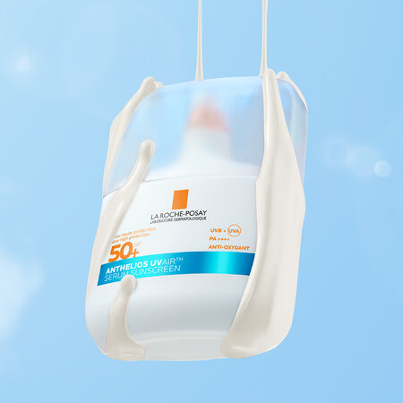 Serum de fata cu protectie solara SPF 50+ Anthelios UVAir, 50 ml, La Roche-Posay 756755