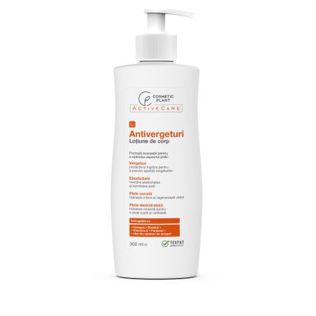 Lotiune de corp antivergeturi Active Care, 300 ml, Cosmetic Plant