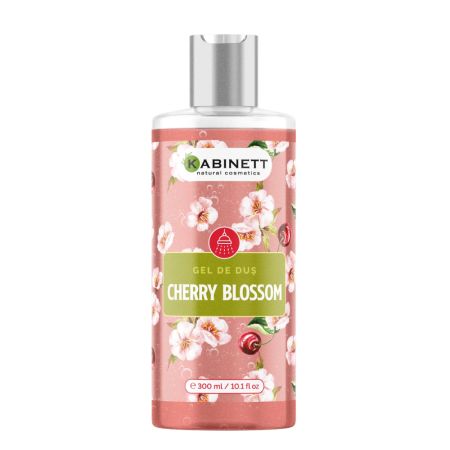 Gel de dus parfumat, Flori de Cires, 300 ml, Kabinett