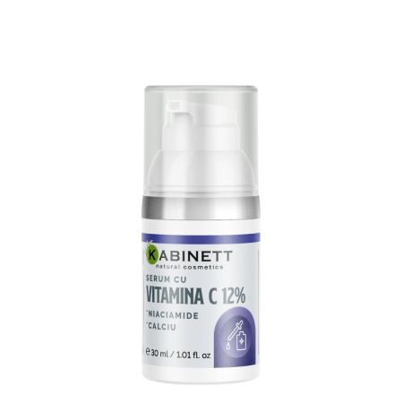 Ser cu 12% Vitamina C, Calciu si Niacinamide, 30 ml, Kabinett