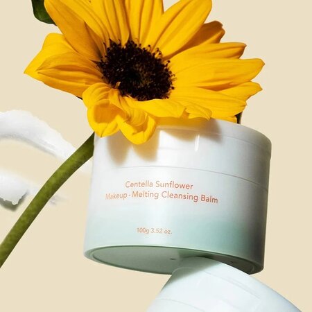 Balsam de curatare cu Centella si Sunflower Make-up Melting, 100 ml, Haruharu Wonder 756927