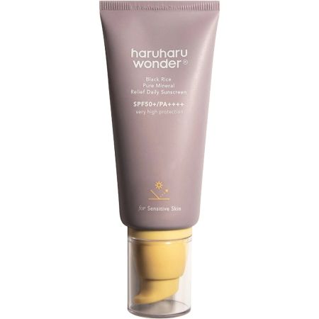 Crema solara minerala Black Rice SPF 50+ PA++++, 50 ml, Haruharu Wonder