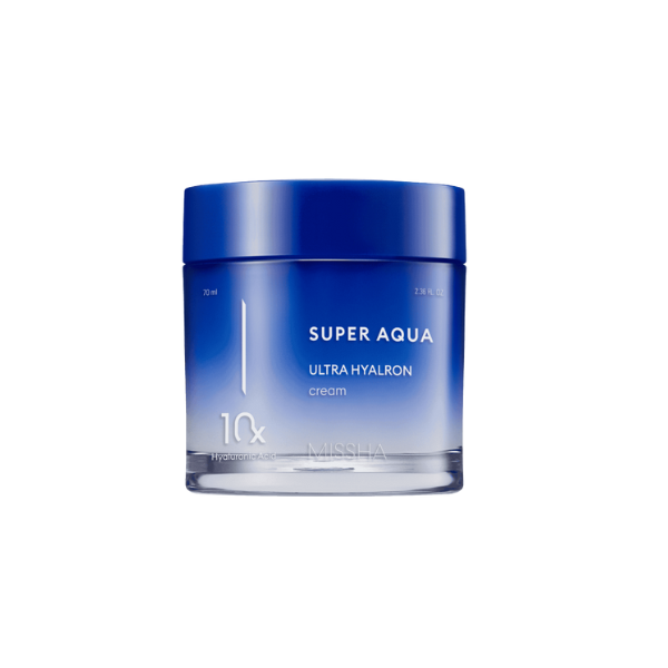 Crema super hidratanta cu Acid Hyaluronic Super Aqua, 70 ml, Missha