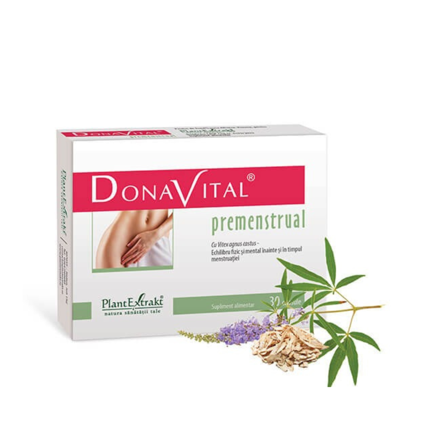 Donavital premenstrual, 30 capsule, Plantextrakt
