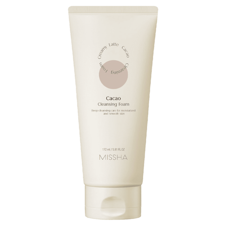 Spuma de curatare fata Creamy Latte, Cacao, 172 ml, Missha