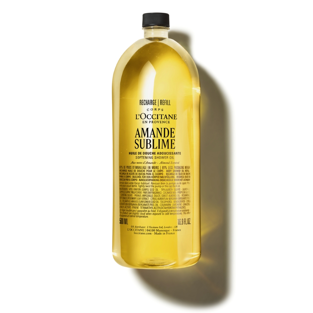 Rezerva ulei de dus Almond, 500 ml, L'Occitane