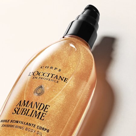 Ulei de corp cu sclipici Almond, 100 ml, L'Occitane 757090