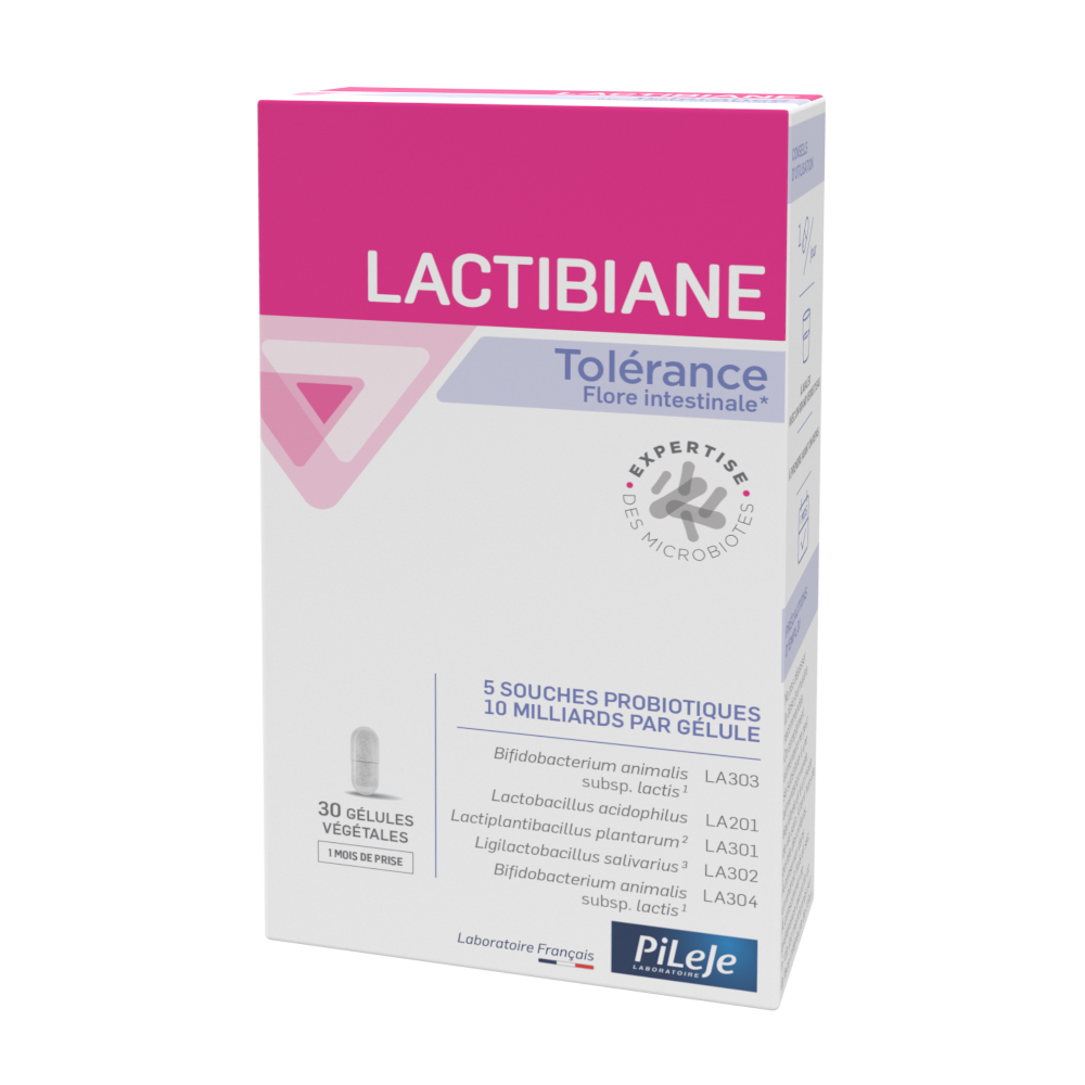Lactibiane Tolerance, 30 capsule, PiLeje
