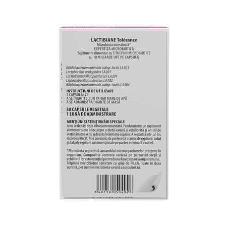 Lactibiane Tolerance, 30 capsule, PiLeje 787885