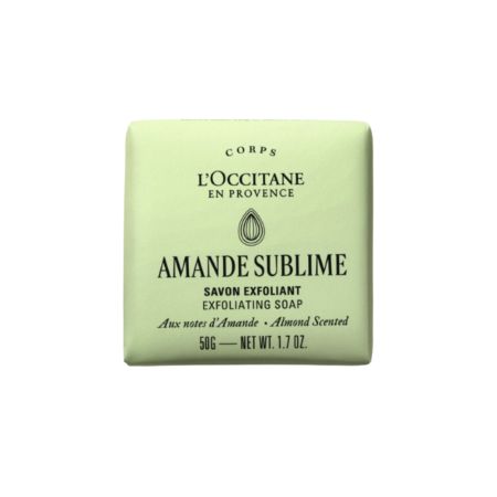 Sapun exfoliant Almond, 50 g, L'Occitane