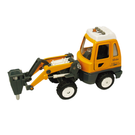 Jucarie Utilaj de constructie cu sunete si lumini, 16-18 cm, Goki
