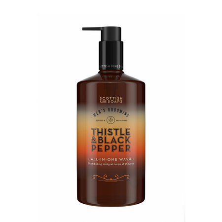 Gel pentru par si corp Thistle & Pepper, 500 ml, Scottish Fine Soaps
