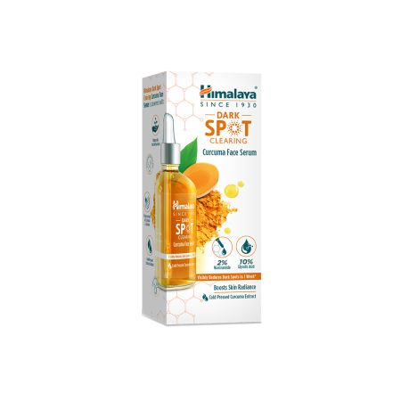 Serum de fata cu Curcuma pentru eliminarea petelor pigmentare Dark Spot, 30 ml, Himalaya