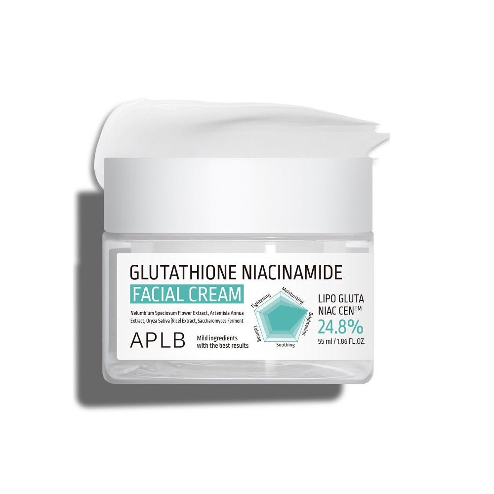 Crema de fata cu Glutation si Niacinamida, 55 ml, APLB