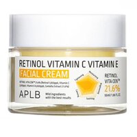 Crema de fata cu Retinol, Vitamina C si Vitamina E, 55 ml, APLB