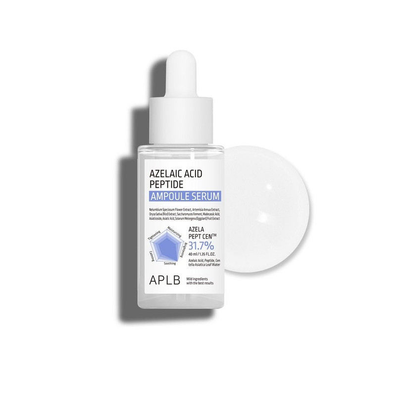 Ser pentru reducerea imperfectiunilor cu Acid Azelaic si Peptide, 40 ml, APLB