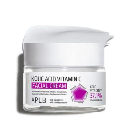 Crema faciala cu Acid Kojic si Vitamina C, 55 ml, APLB