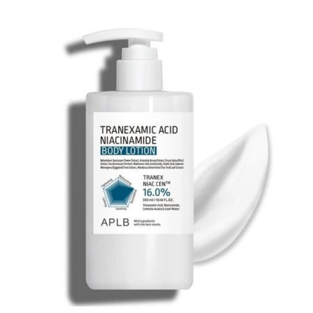 Lotiune de corp cu Acid Tranexamic pentru reducerea petelor pigmentare, 300 ml, APLB