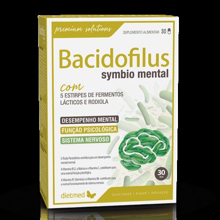 Bacidofilus Symbio Mental, 30 capsule, Dietmed