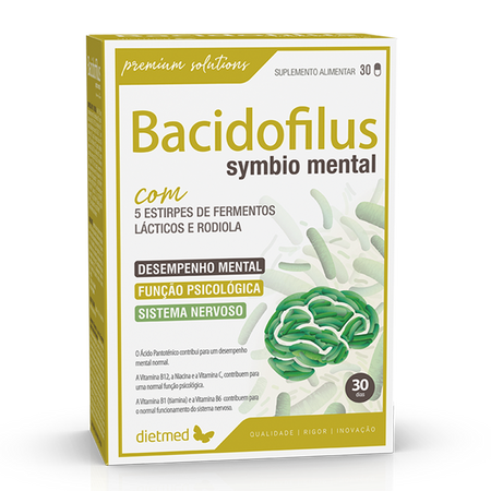 Bacidofilus Symbio Mental, 30 capsule, Dietmed