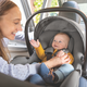 Scoica auto cu tetiera reglabila i-Snug 2, 40–75 cm, Raven, Joie 757423