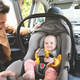 Scoica auto cu tetiera reglabila i-Snug 2, 40–75 cm, Raven, Joie 757427
