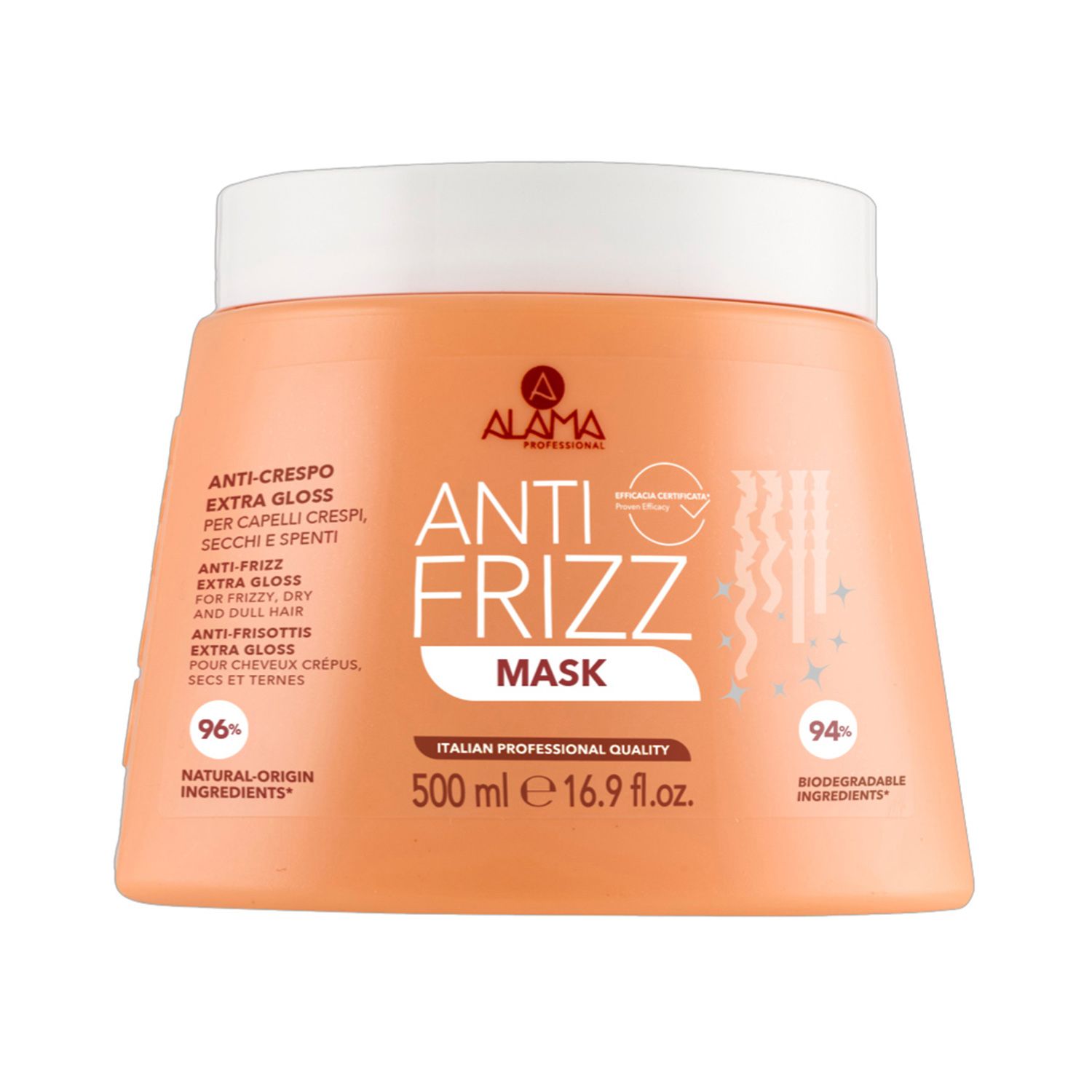 Masca de par Anti Frizz, 500 ml, Alama