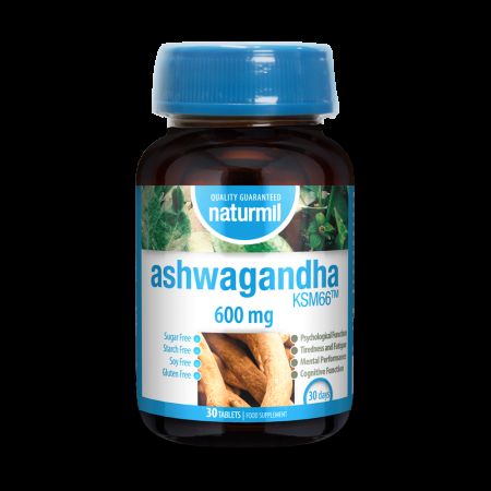 Ashwagandha KSM66, 600 mg, 30 tablete, Dietmed