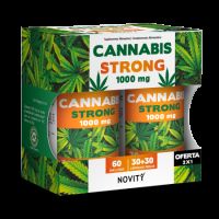 Cannabis Strong, 1000 mg, 30 + 30 capsule moi, Dietmed